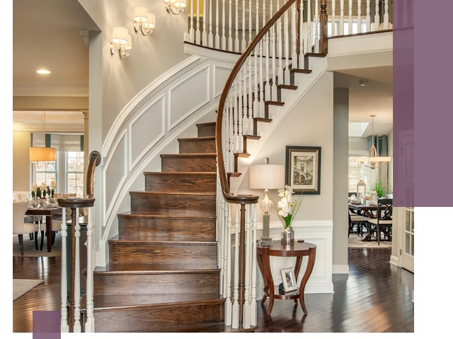 Изготовление лестниц под ключ в Волжском — металлокаркас и отделка