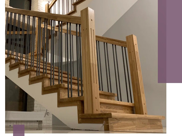 Реставрация деревянных и металлических лестниц в Волжском