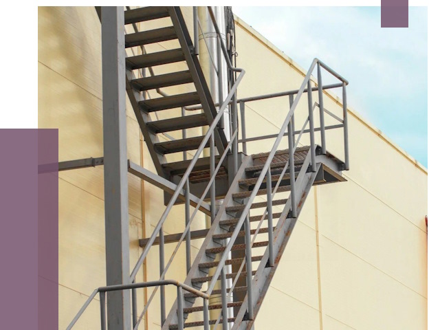 Пожарные лестницы в Волжском от 12156 руб. — монтаж и продажа | ПРОЛЁТ-Влж