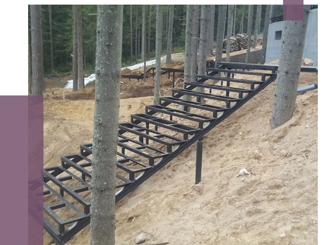 Монтаж металлических лестниц в Волжском от 13422 руб. 