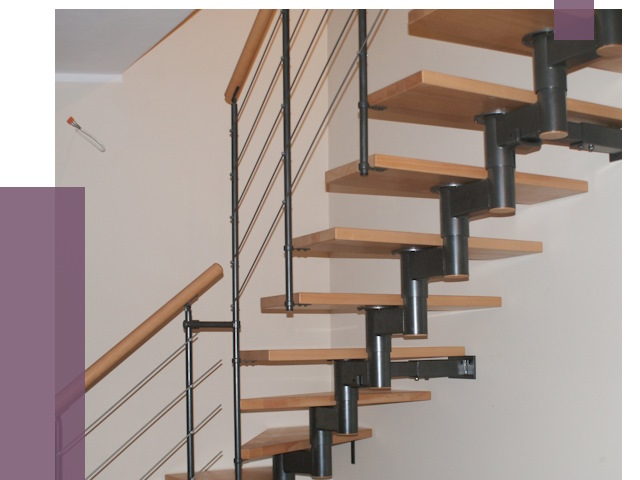 Изготовление модульных лестниц в Волжском от 11396 руб. 