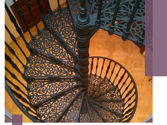 Винтовые лестницы под ключ в Волжском: производство и монтаж