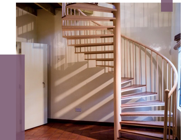 Изготовление винтовых лестниц на заказ в Волжском от 75469 руб. | ПРОЛЁТ-Влж