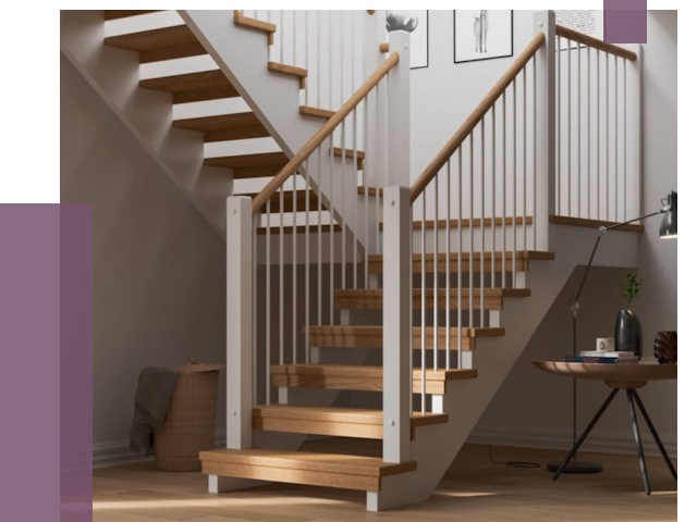 Маршевые лестницы в Волжском от 37734 руб. — монтаж | ПРОЛЁТ-Влж