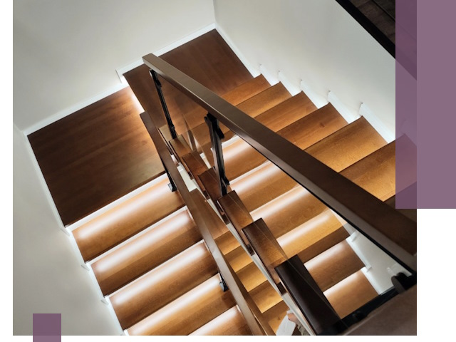 Изготовление П-образных лестниц под ключ в Волжском