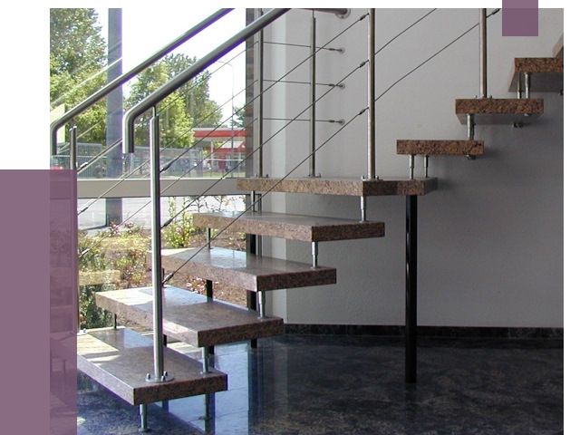 Лестницы на больцах в Волжском от 7901 руб. под ключ | ПРОЛЁТ-Влж