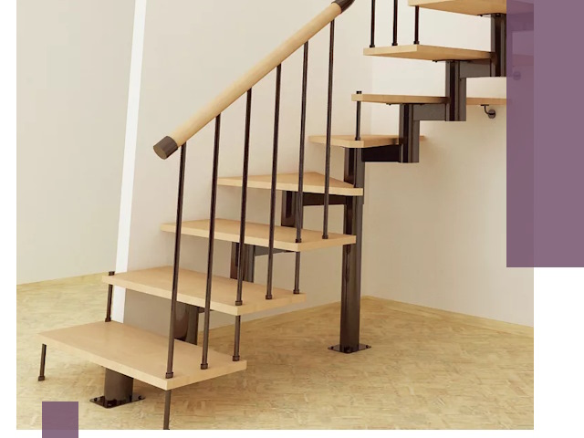 Монтаж лестниц на больцах в Волжском — быстро и надежно