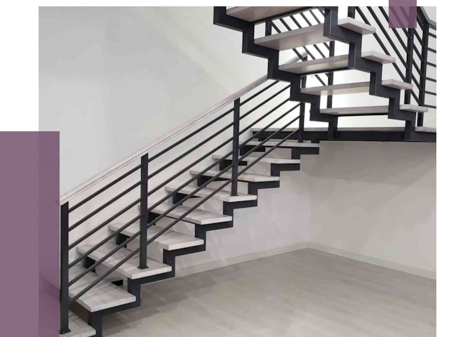 Лестницы на металлокаркасе под ключ в Волжском от 12663 руб. | ПРОЛЁТ-Влж