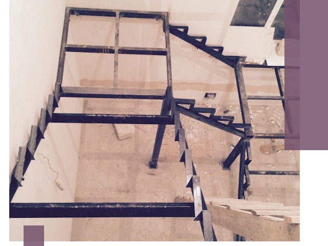 Монтаж лестниц на металлокаркасе в Волжском быстро и качественно