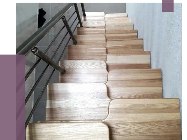 Лестницы гусиный шаг в Волжском от 12916 руб. под ключ | ПРОЛЁТ-Влж