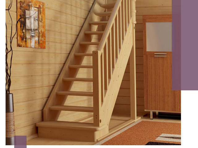 Лестницы эконом класса под ключ в Волжском — недорого и быстро