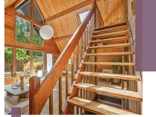 Лестницы для дачи под ключ в Волжском — изготовление и монтаж