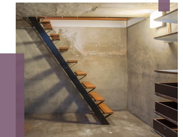 Лестницы в подвал в Волжском от 13017 руб. — монтаж | ПРОЛЁТ-Влж