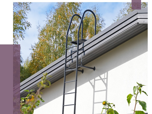 Лестницы на крышу в Волжском от 18943 руб. — монтаж и монтаж ПРОЛЁТ-Влж