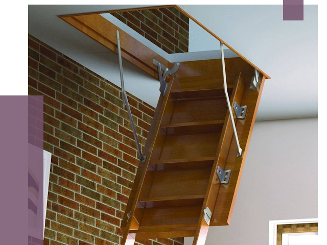 Установка чердачной лестницы в Волжском от 7749 руб. | ПРОЛЁТ-Влж