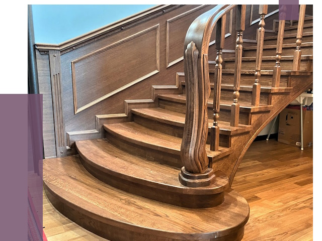 Дубовые лестницы под ключ в Волжском от 174743 руб. — ПРОЛЁТ-Влж