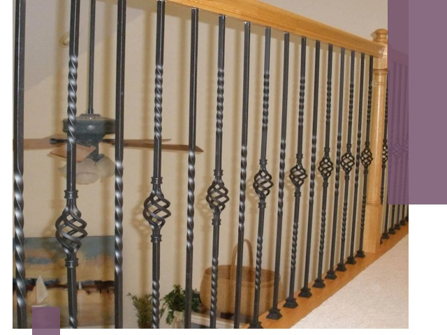 Изготовление и монтаж кованных перил в Волжском под ключ