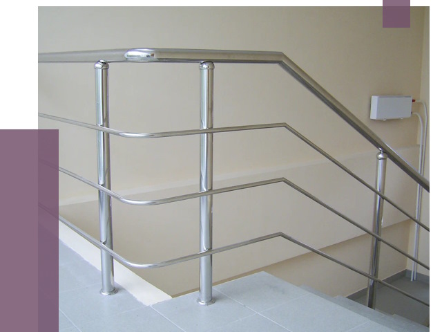 Алюминиевые перила в Волжском от 6281 руб. под ключ | ПРОЛЁТ-Влж