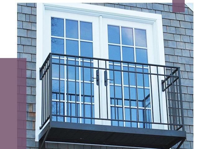 Французские балконы в Волжском от 7344 руб. за м2 