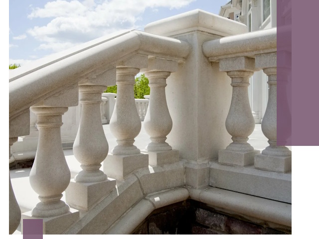 Балюстрады из металла и камня под ключ в Волжском