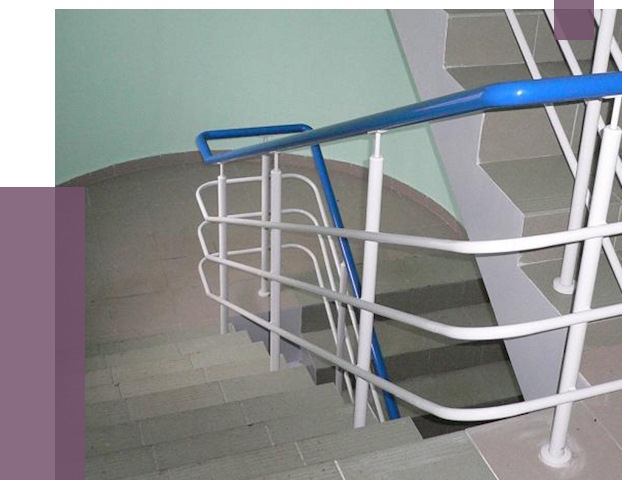 Перила в подъезде в Волжском — установка и замена от 7344 руб. | ПРОЛЁТ-Влж