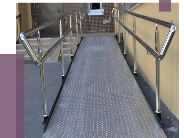 Пандусы в Волжском от 12156 руб. — установка для инвалидов | ПРОЛЁТ-Влж