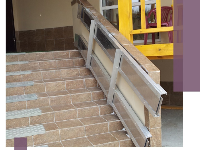 Откидные пандусы под ключ в Волжском — монтаж и демонтаж