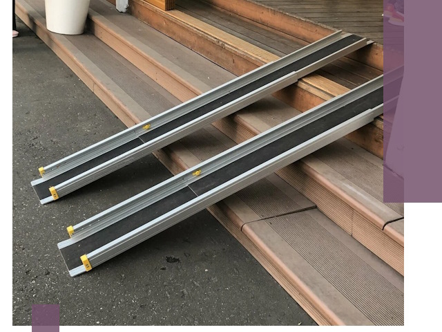 Телескопические пандусы под ключ в Волжском — изготовление и монтаж