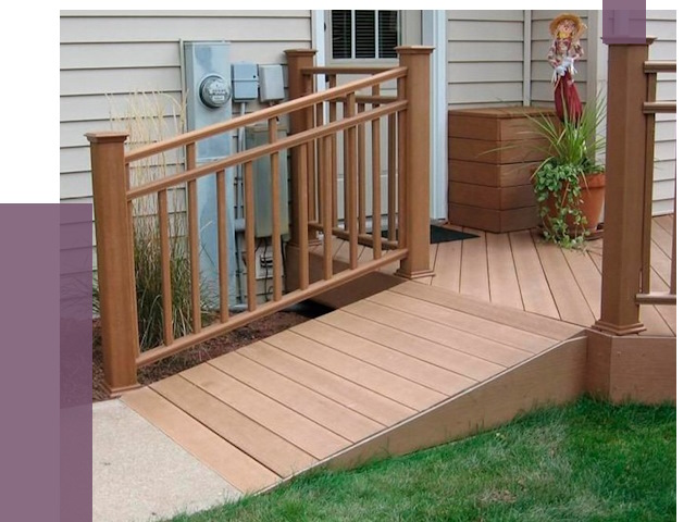 Пандус на крыльцо в Волжском под ключ от 7699 руб.