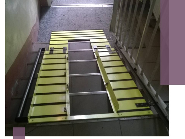 Профессиональный монтаж пандуса в подъезд в Волжском