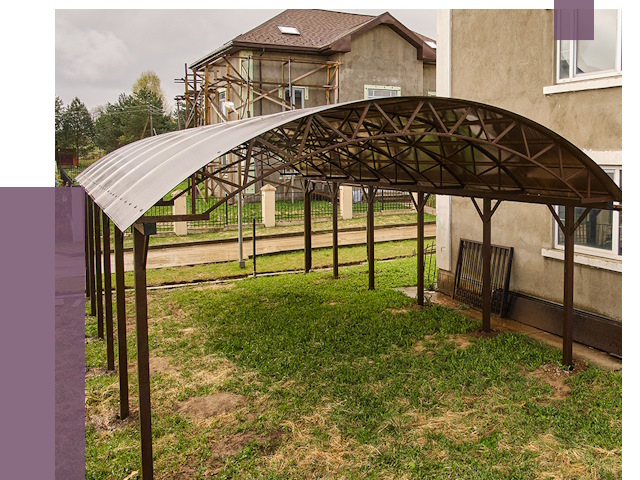 Демонтаж навесов в Волжском от 4559 руб. — разборка и вывоз | ПРОЛЁТ-Влж