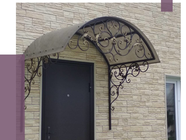 Ремонт козырьков в Волжском от 7344 руб.  | ПРОЛЁТ-Влж