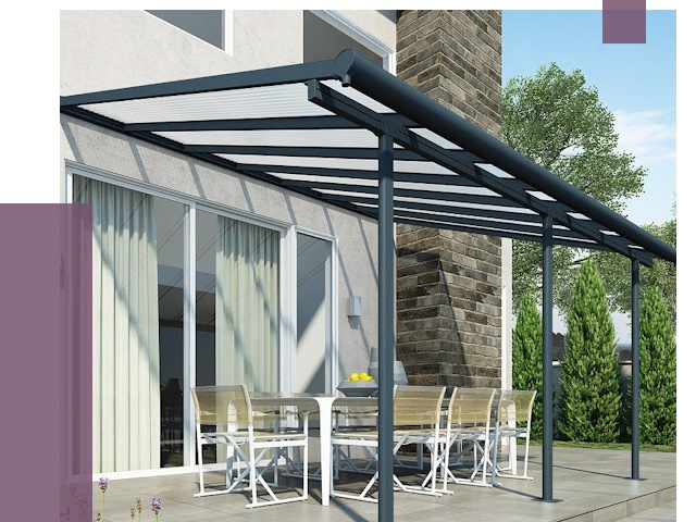 Навесы пристенные в Волжском от 9016 руб. — монтаж и установка | ПРОЛЁТ-Влж