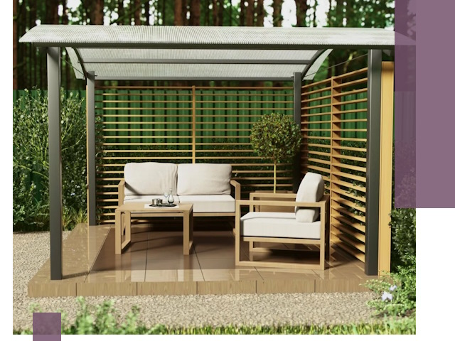 Навесы для дачи в Волжском: изготовление, монтаж и демонтаж