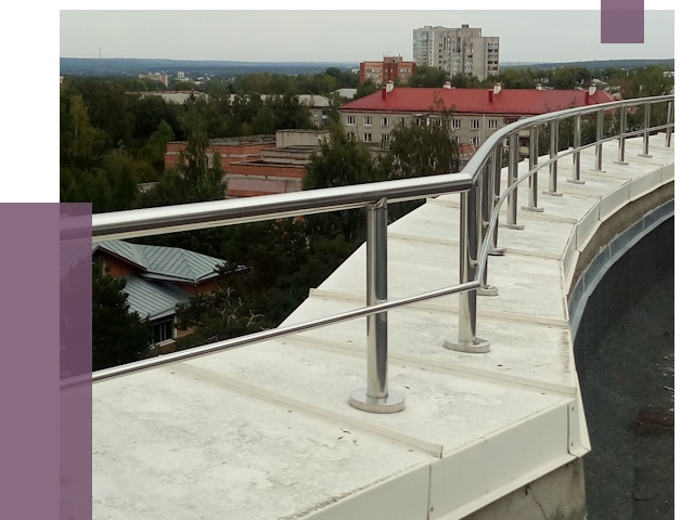 Парапеты и ограждения кровли в Волжском от 4913 руб.