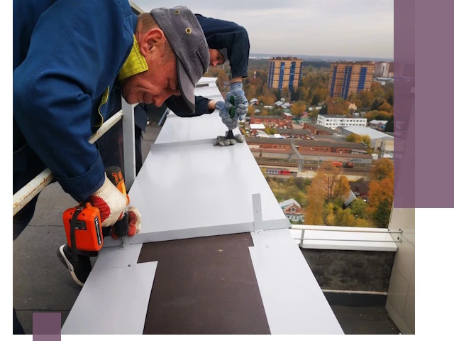 Монтаж парапетов в Волжском — установка прочных металлических ограждений