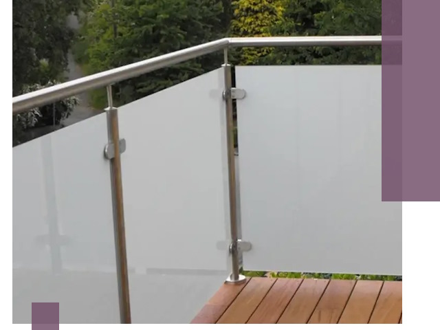 Алюминиевые парапеты для балконов и террас в Волжском