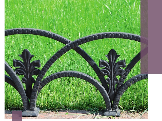 Декоративные металлические бордюры под ключ в Волжском