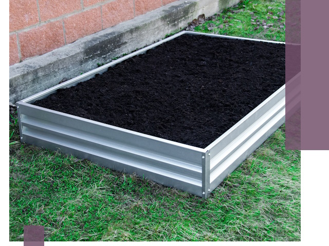 Металлические бордюры для грядок в Волжском: прочность и аккуратность