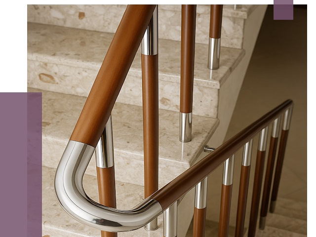 Монтаж поручней в Волжском от 9624 руб. монтаж под ключ | ПРОЛЁТ-Влж