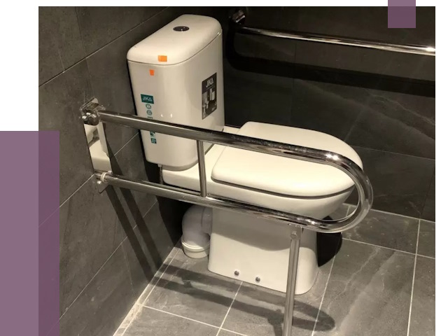 Поручни для санузлов в Волжском от 4255 руб.  | ПРОЛЁТ-Влж