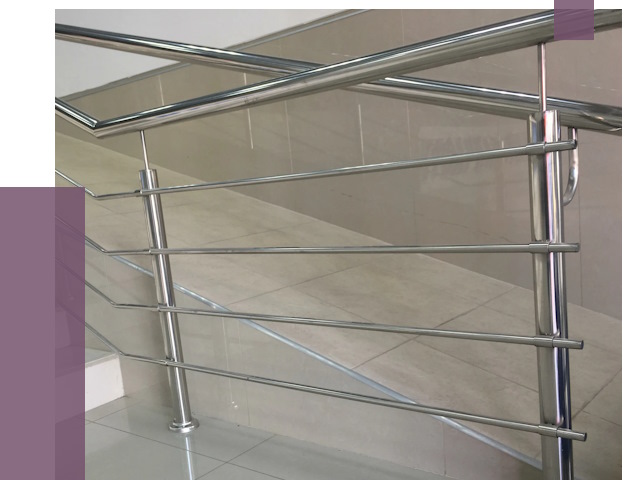 Изготовление поручней из нержавеющей стали в Волжском