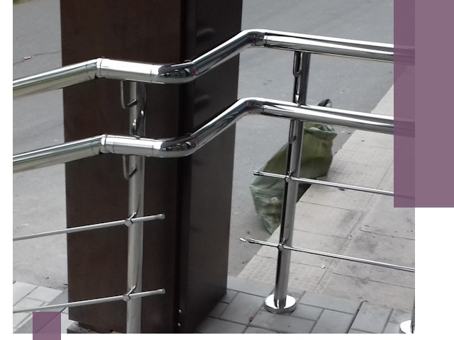 Монтаж поручней из нержавеющей стали в Волжском качественно и быстро